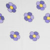 Flower Power I - Royal Purple and Yellow Uno (Swaddle)