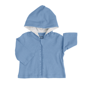 Deanie Organic Baby - Light Blue Hoodie