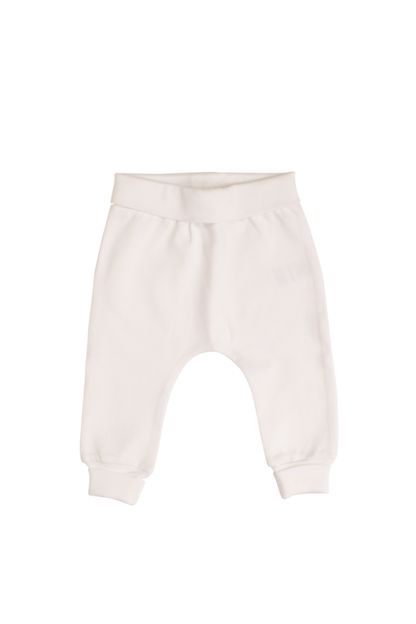 Deanie Organic Baby White Pants