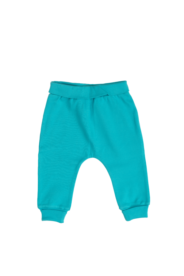 Deanie Organic Baby Teal Pants