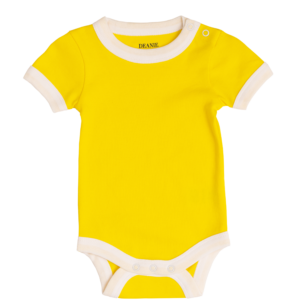 Deanie Organic Baby - Sunshine Yellow Bodysuit