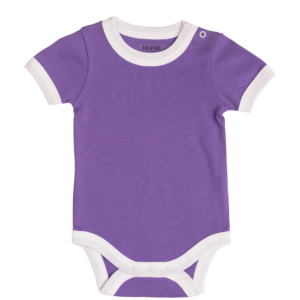 Deanie Organic Baby - Royal Purple Bodysuit