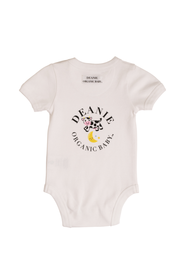 Cow Jumping the Moon Logo Bodysuit