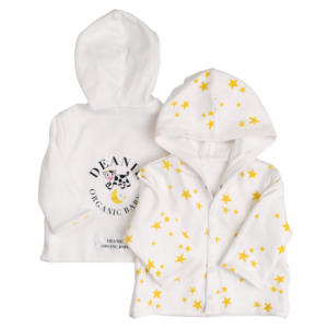 Cow Jumping the Moon Logo & Starlight, Star Bright Reversible Hoodie