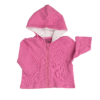 Deanie Organic Baby - Flower Power Pink Hoodie