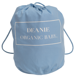 Deanie Organic Baby - Light Blue Layette Bag