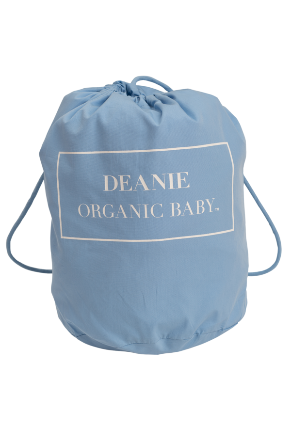 Deanie Organic Baby - Light Blue Layette Bag