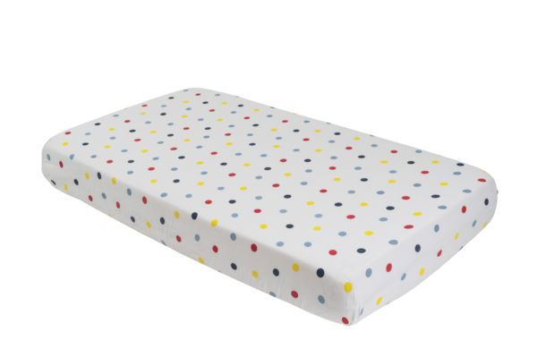 Deanie Organic Baby - Polka Dot Crib Sheet