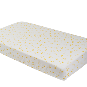 Deanie Organic Baby - Starlight, Star Bright Crib Sheet