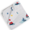 Deanie Organic Baby - Sailing Boats Blanket