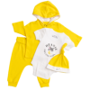 Deanie Organic Baby - Sunshine Yellow Outfit (4 Pieces)