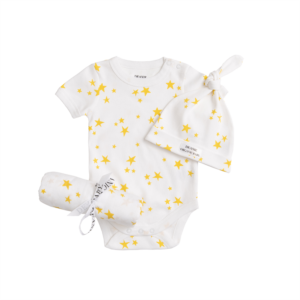 Deanie Organic Baby - Starlight, Star Bright Bodysuit