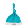 Teal Logo Deanie Organic Baby Hat